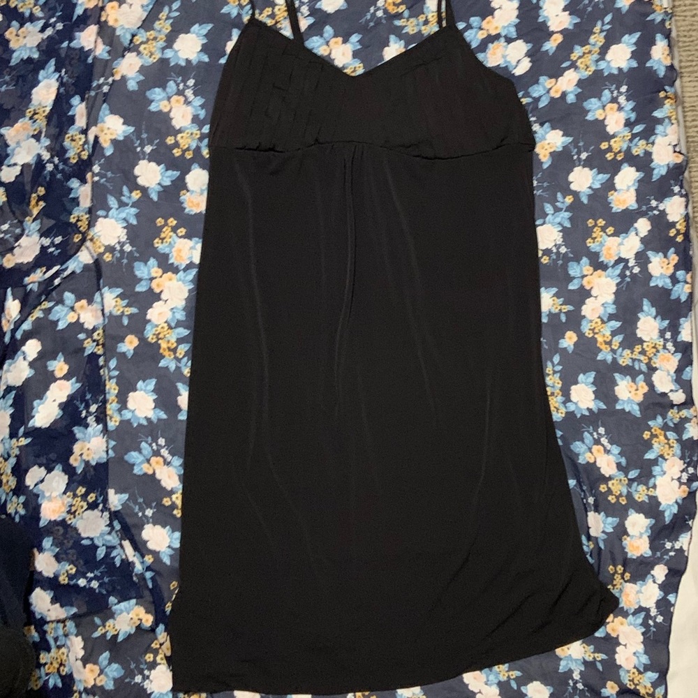 Metro 7 Spaghetti Strap Dress - Black